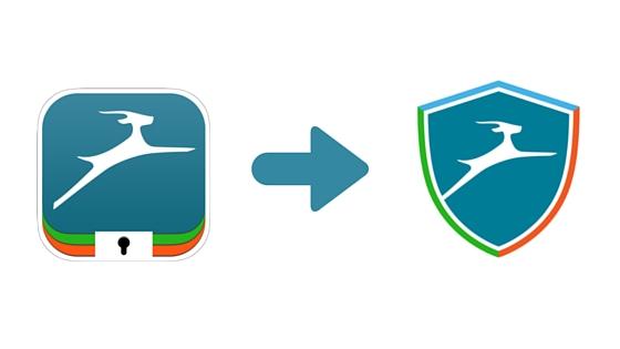 Dash Symbol Logo - Dashlane's New App Icon