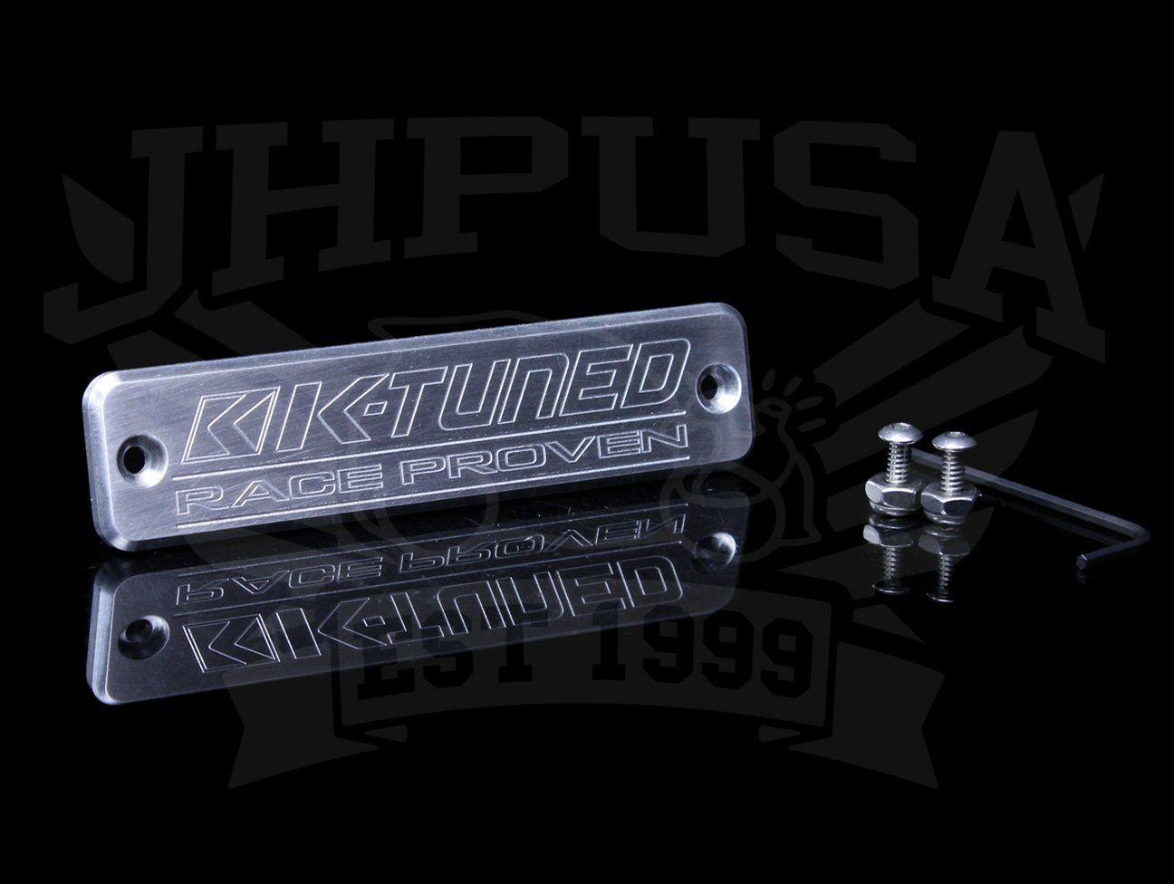 USA K Logo - K Tuned Billet Logo Plate Honda Parts USA