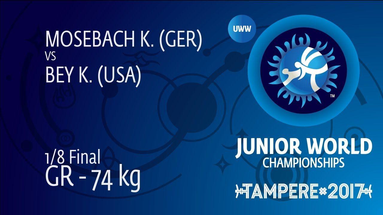 USA K Logo - 8 GR Kg: K. BEY (USA) Df. K. MOSEBACH (GER) By VSU 10 1