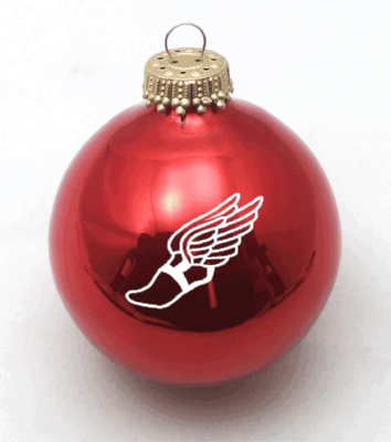Red Winged Foot Logo - Ornaments Tagged 
