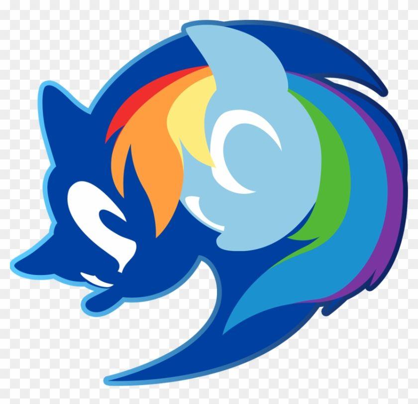 Dash Symbol Logo - Fuzon S, Crossover, Duo, Logo, Rainbow Dash, Safe