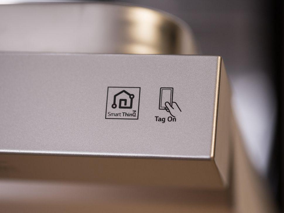 LG Appliances Logo - LG spreads ThinQ smarts to all of its 2018 dishwashers - CNET