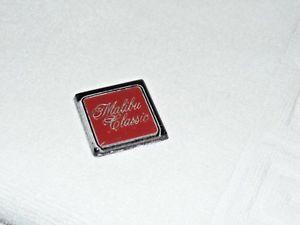 Dash Symbol Logo - Chevrolet Malibu Classic Emblem Badge Interior Dash Trim Ornament