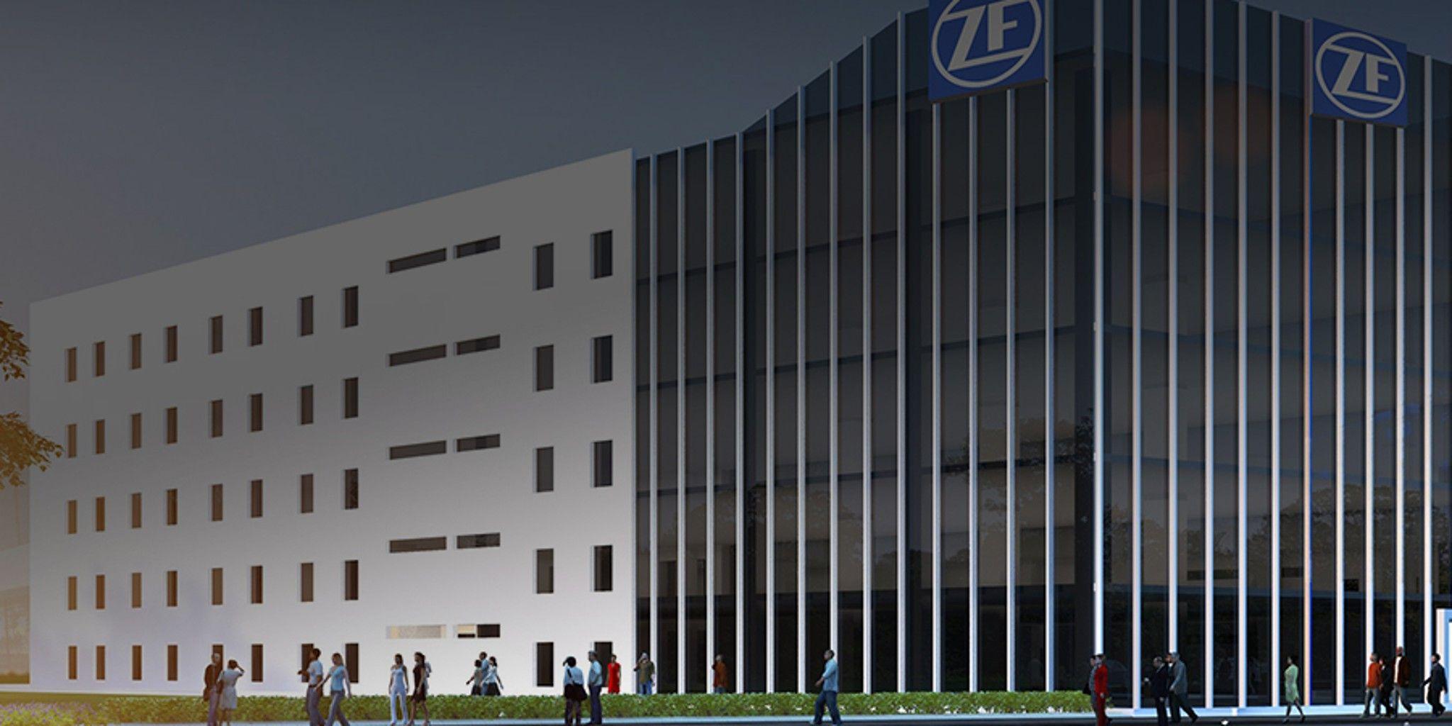 ZF Mixed Logo - ZF India Technology Center