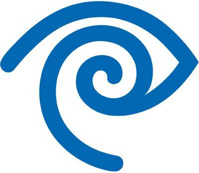Green Spiral Eye Logo - Green eye Logos