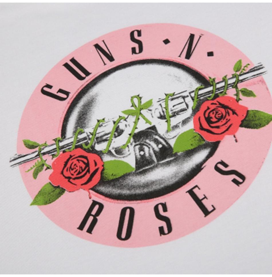 Pink Guns N' Roses Logo - Guns N Roses Logo Pink T Shirt
