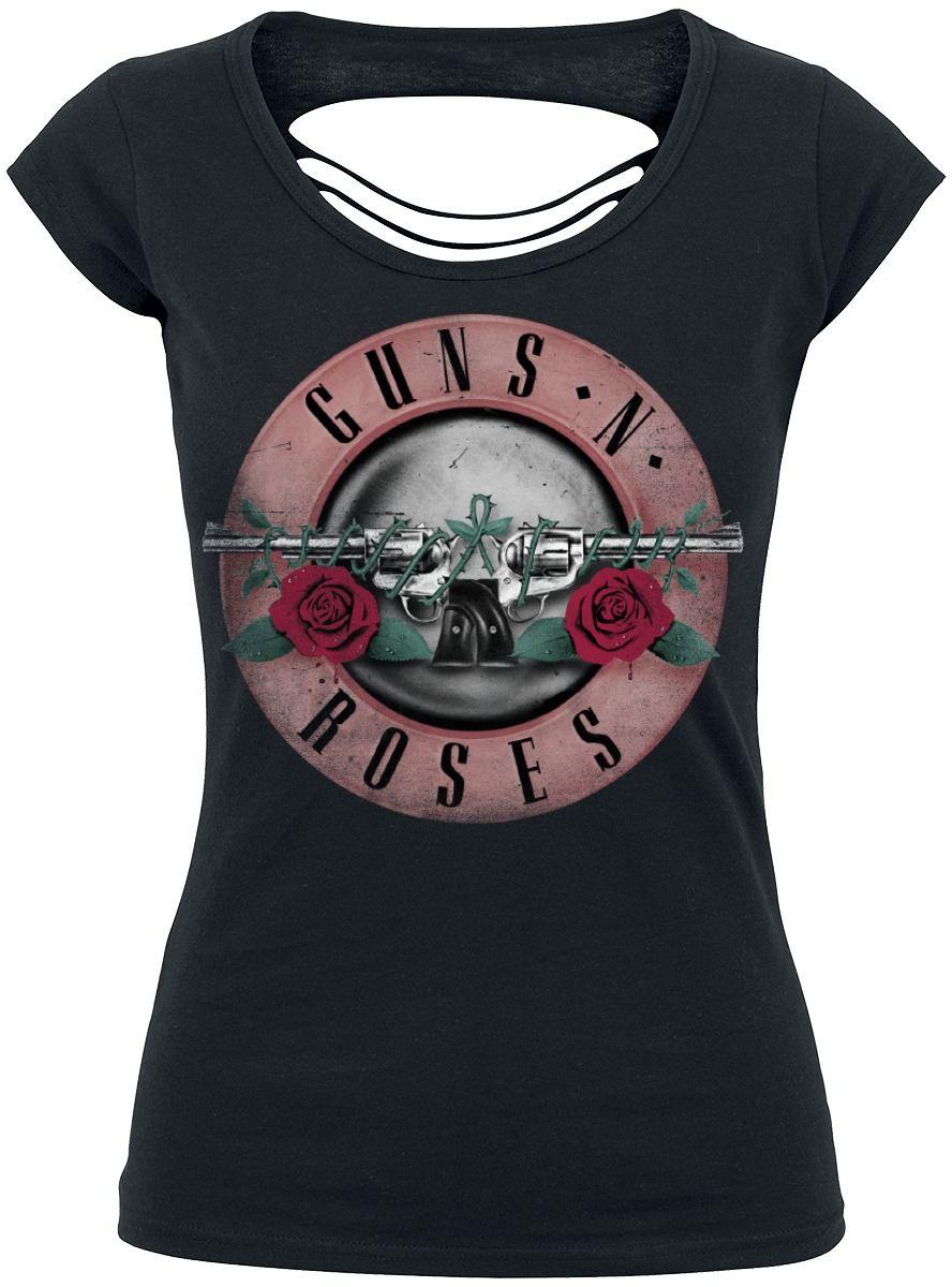 Pink Guns N' Roses Logo - Pink Bullet. Guns N' Roses T Shirt