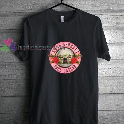 Pink Guns N' Roses Logo - Guns n Roses Pink t shirt gift tees unisex adult cool tee shirts buy