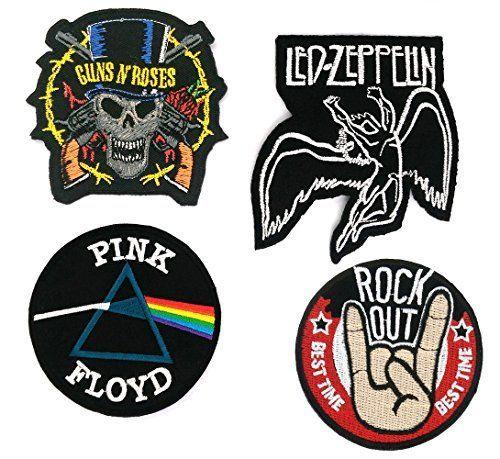Pink Guns N' Roses Logo - Set_ROCK016GUNRO n Roses Rock band Pink Floyd Led Zeppelin
