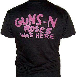 Pink Guns N' Roses Logo - Guns N Roses Logo Clothing, Appetite for Destruction
