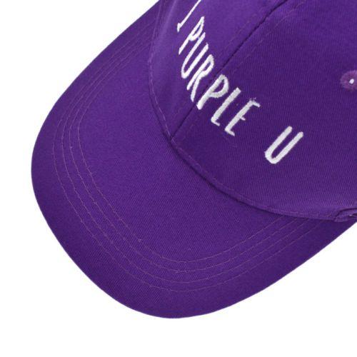 Purple U Logo - Kpop BTS V Baseball Purple Cap Unisex Adjustable I PURPLE U Snapback