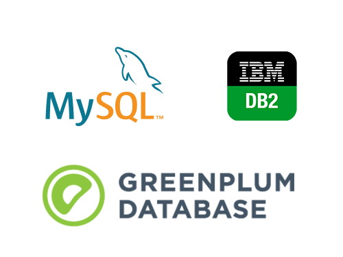 Greenplum Logo - Greenplum, IBM DB2 and MySQL are supported now