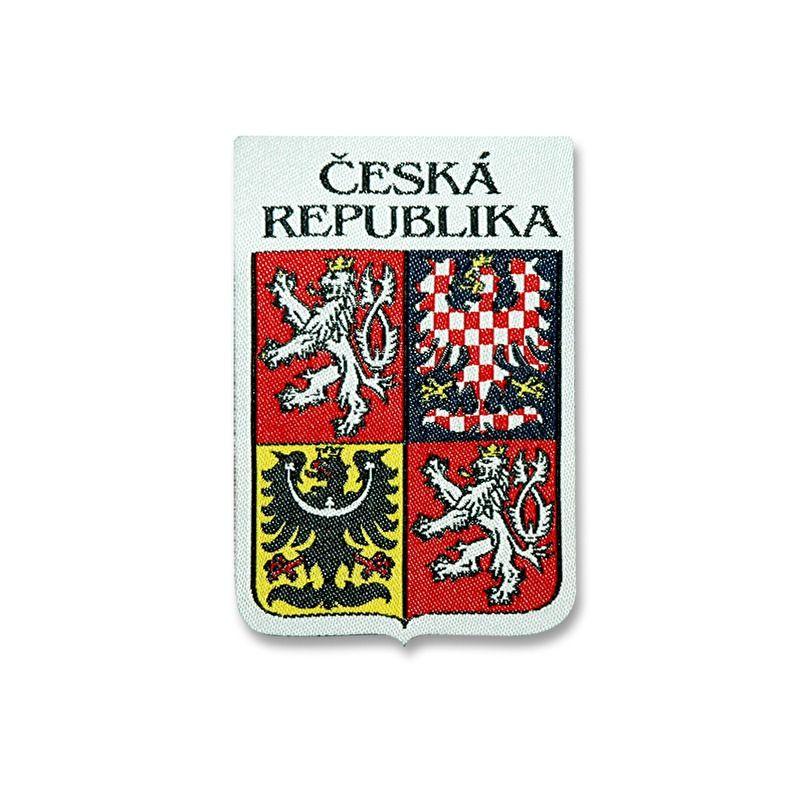 Czech Red Cross Logo - Badge Czech Coat of Arms white 32