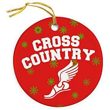 Red Winged Foot Logo - Gone For a Run Cross Country with Winged Foot. Cross