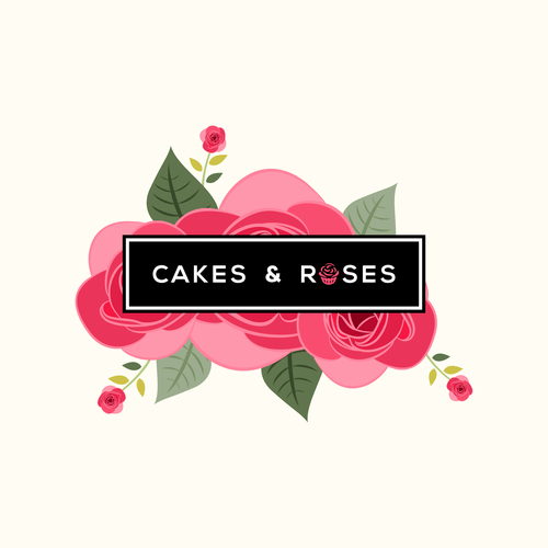 Cupcake Store Logo - CAKE & ROSES - Cupcake store needs a modern hip Logo I make custom ...