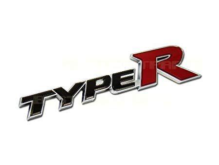 Honda Type R Logo - Type R Grill Badge: Amazon.co.uk: Car & Motorbike