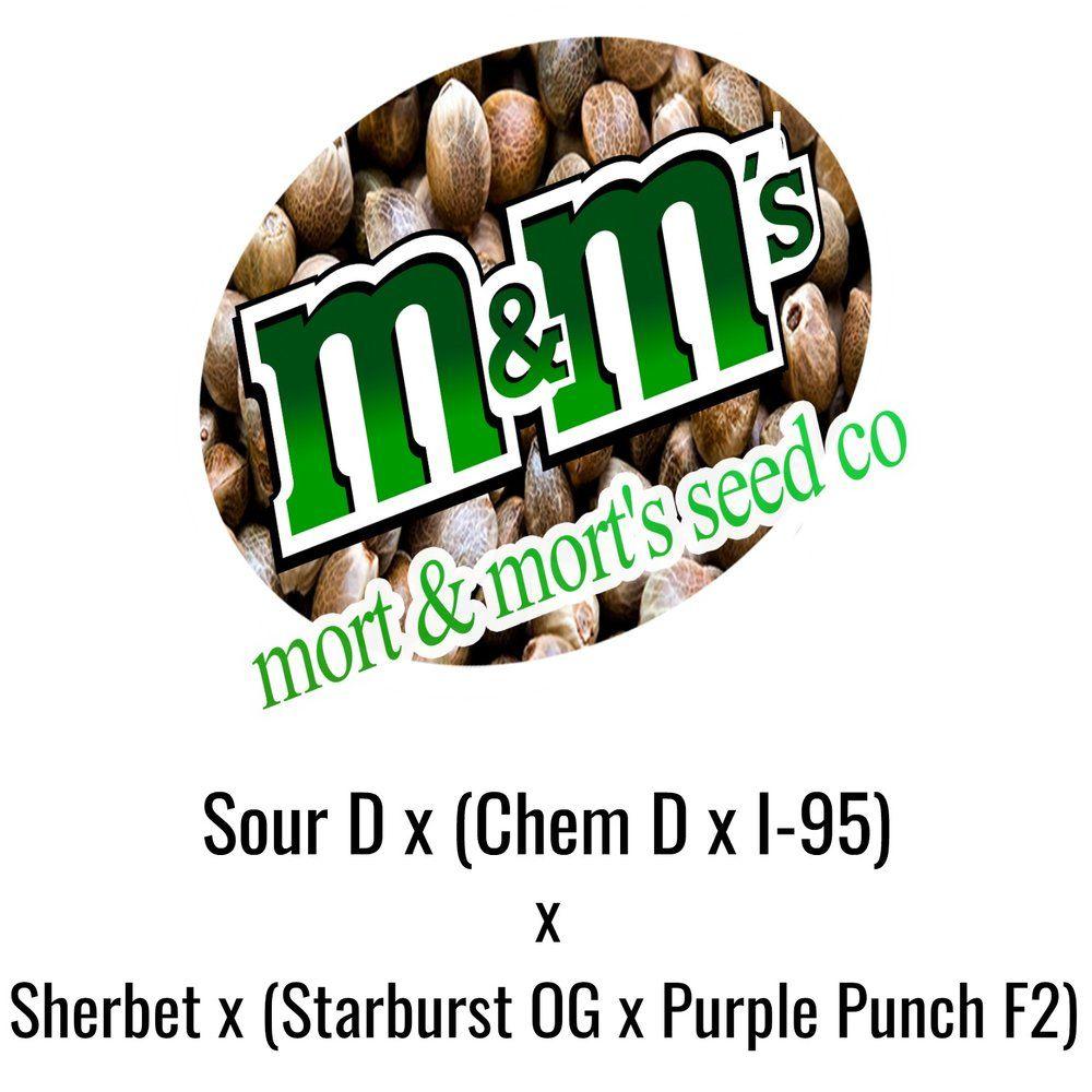 Sour D Logo - M&M's SOUR95