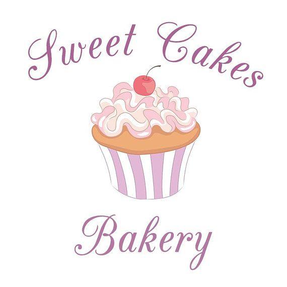 Cupcake Store Logo - Sweet Cakes Bakery 05 Premade Design . Business Logo, Branding Logo ...