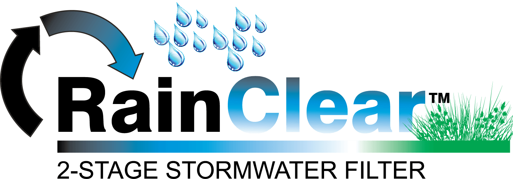 Clear Stage Logo - RainClear™ 2-Stage - EarthLite™ Biochar Medias - Stormwater ...