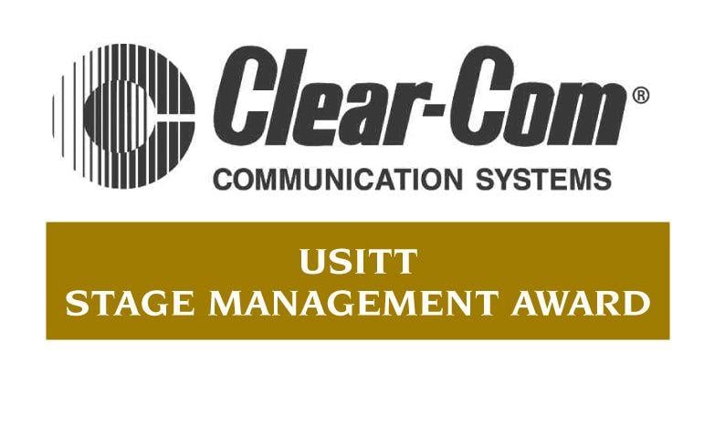 Clear Stage Logo - USITT Stage Management Award sponsored by Clear-Com Communications ...