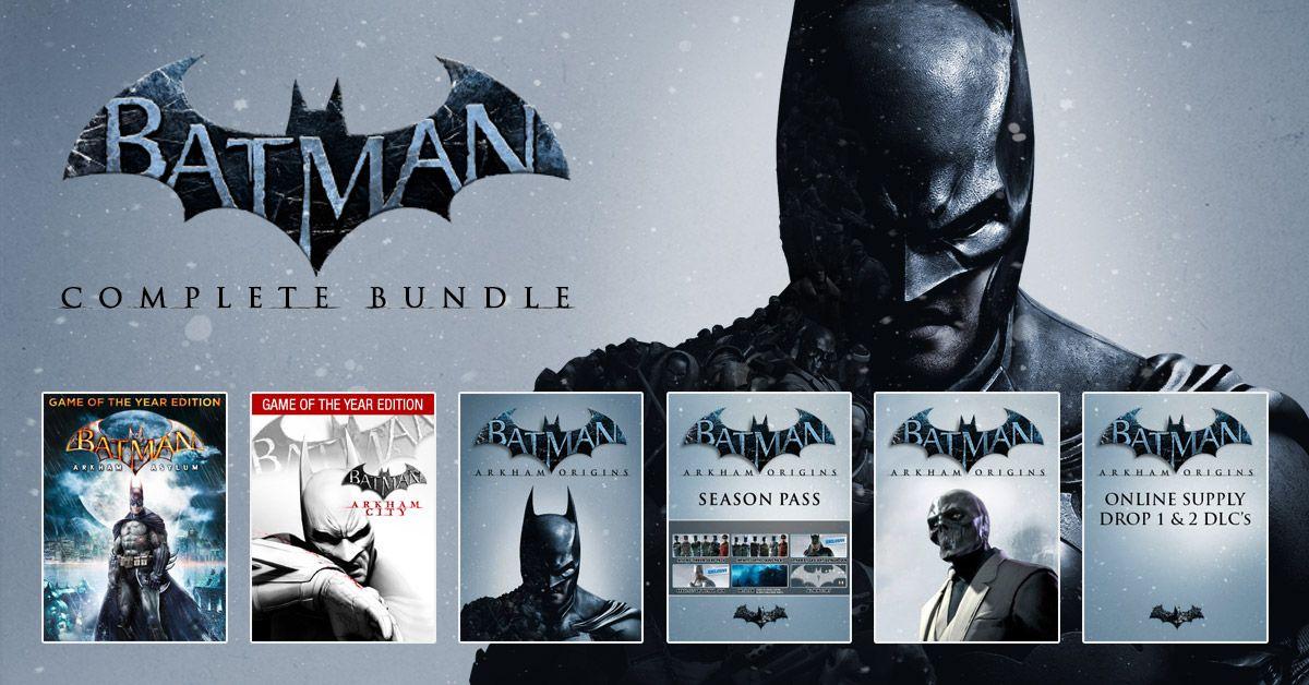 Batman Arkham Collection Logo - Get all Batman Arkham games and DLC for $10 - VG247