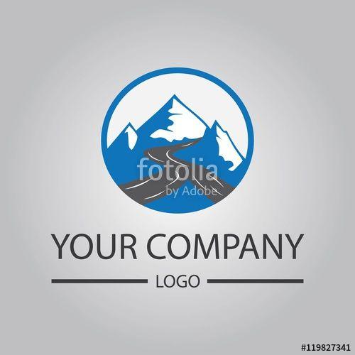 Road Mountain Logo - Mountain Road Logo Stock Image And Royalty Free Vector Files