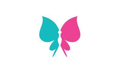 Colorful Butterfly Logo - Butterfly logo, this logo symbolize, some thing beautiful, soft ...