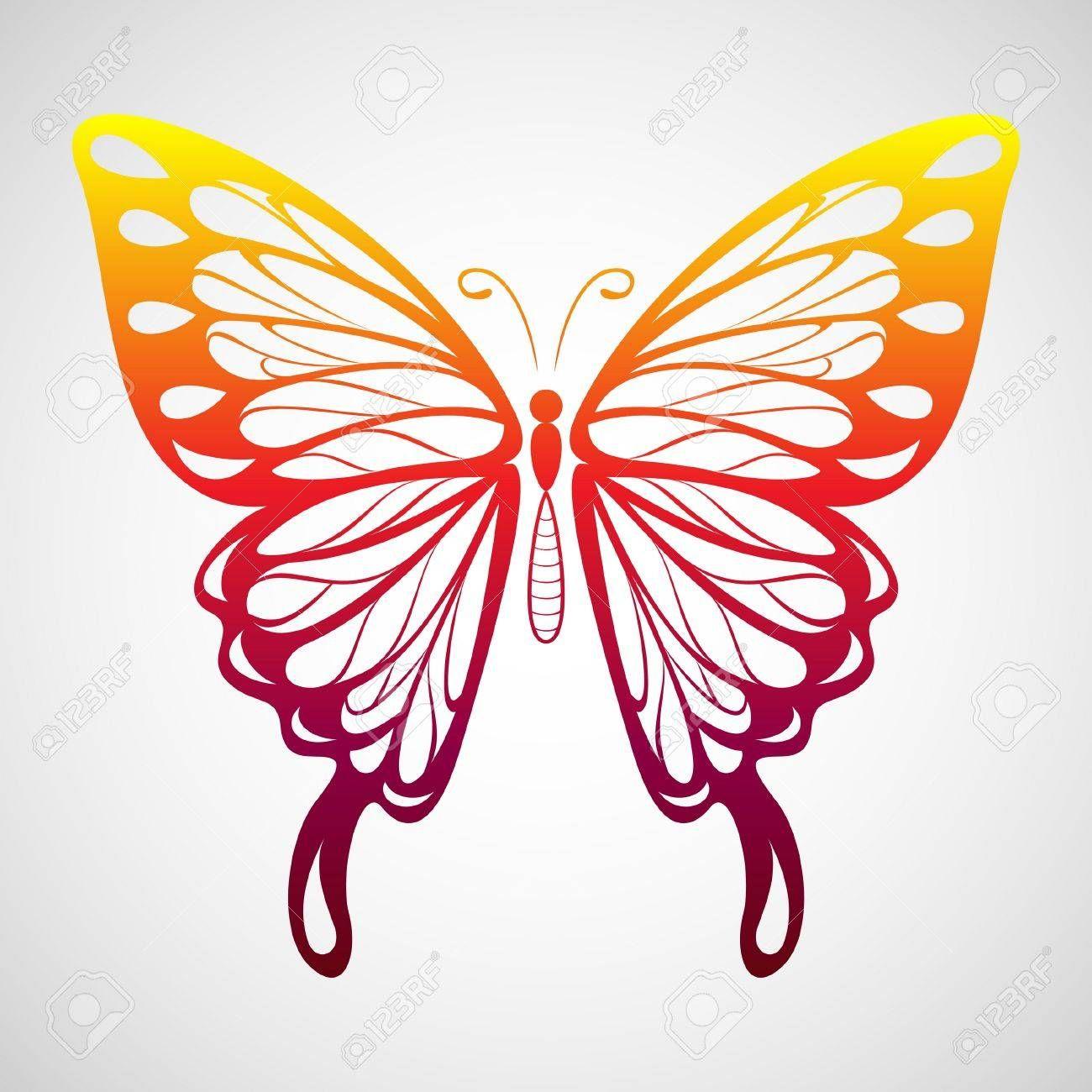 Colorful Butterfly Logo - Colorful Butterfly Drawing at GetDrawings.com | Free for personal ...