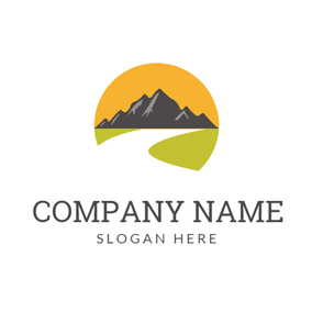 Road Mountain Logo - Free Mountain Logo Designs | DesignEvo Logo Maker