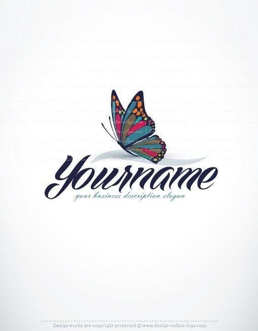 Colorful Butterfly Logo - Exclusive Design: Butterfly Logo