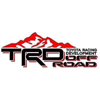 Road Mountain Logo - Amazon.com: Noa Store Toyota TRD Truck Mountain Off-Road 4x4 Racing ...