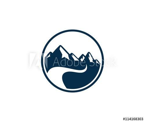 Road Mountain Logo - Road mountain logo - Buy this stock vector and explore similar ...