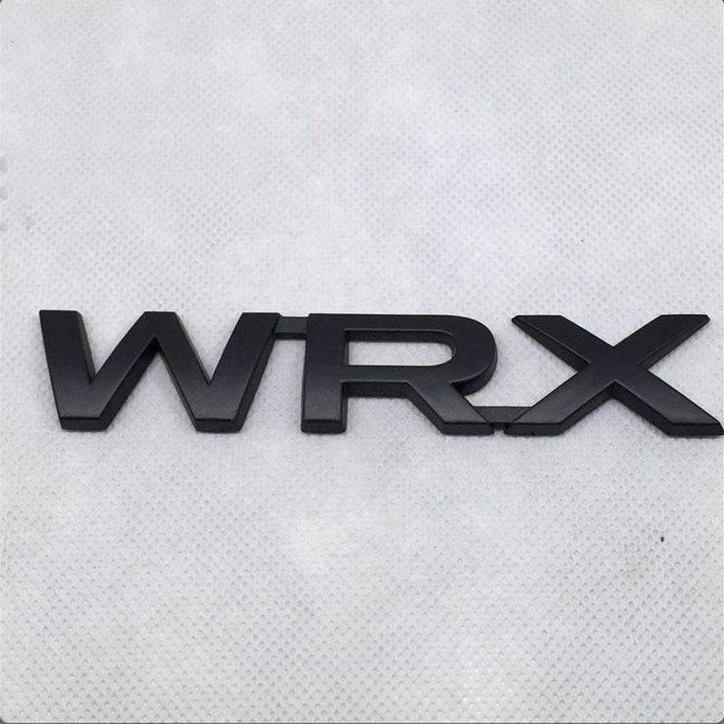 Subaru Rally Logo - Styling ABS Glossy WRX Rear Trunk Badge Emblem For Subaru Impreza