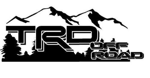 Road Mountain Logo - Product: 2 -TRD OFF ROAD Mountain OFF ROAD EDITION Decal