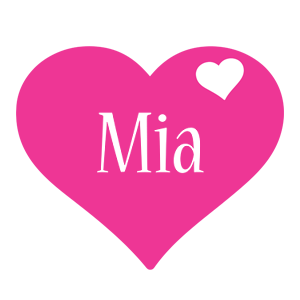 Mia Name Logo - Mia Logo | Name Logo Generator - I Love, Love Heart, Boots, Friday ...