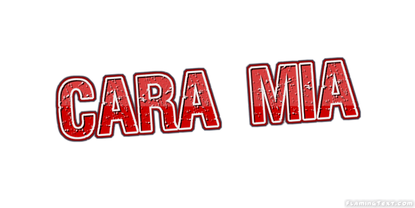 Mia Name Logo - Cara Mia Logo | Free Name Design Tool from Flaming Text
