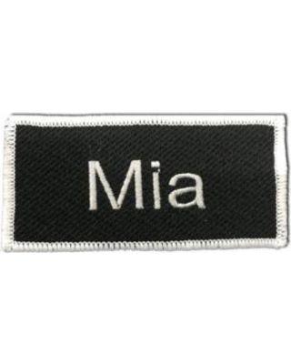 Mia Name Logo - Find the Best Deals on Mia Name Tag 3 3/4