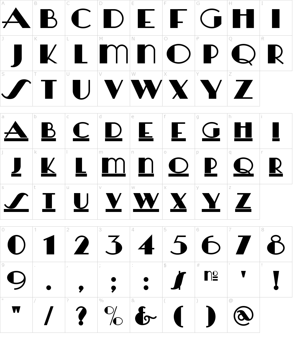 Square Letter Font Logo - Herald Square Font Download