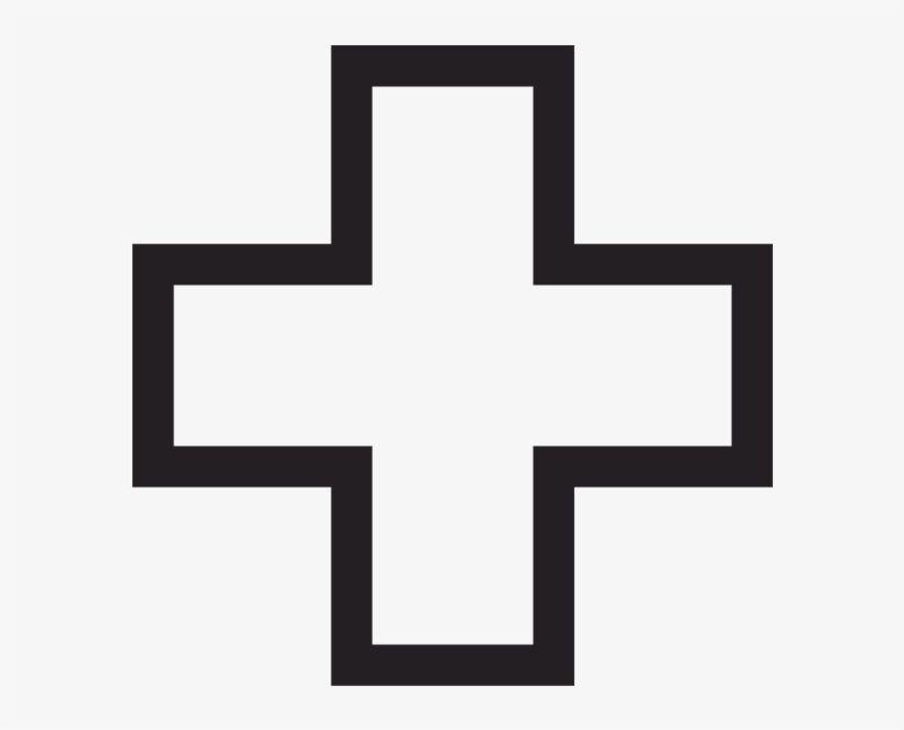 Red Black and White Cross Logo - 28 Collection Of Red Cross Clipart Black And White - Hospital Symbol ...