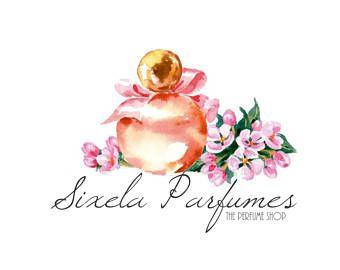 Flower Scent Logo - Perfume Logo Parfume Logo Cologne Logo Aroma Logo | Etsy