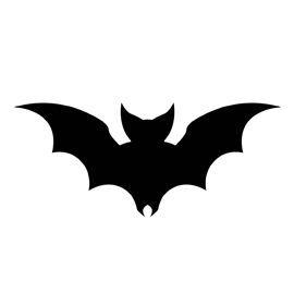 Bat Silhouette Images for Logo - Bat Silhouette Stencil D | Silhouette | Stencils, Bat silhouette ...
