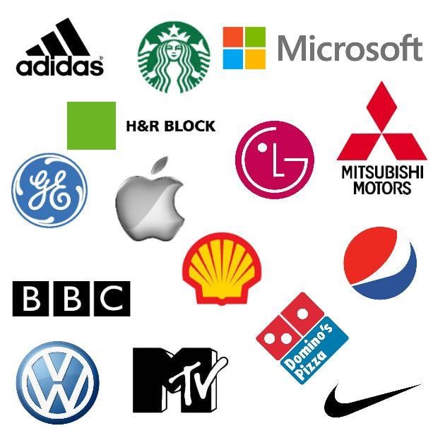 Famous Simple Logo - psychology of shapes in logo design designing a logo shapes corel ...