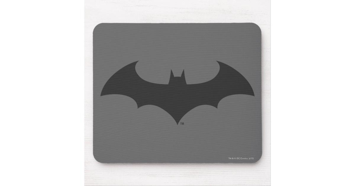 Bat Silhouette Images for Logo - Batman Symbol | Simple Bat Silhouette Logo Mouse Pad | Zazzle.com