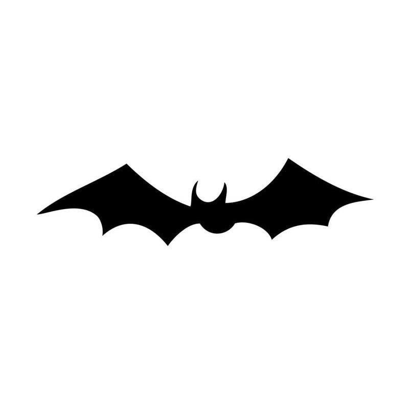 Bat Silhouette Images for Logo - 12.7*3.4CM Flying Bat Silhouette Funny Car Sticker Car Styling Vinyl ...