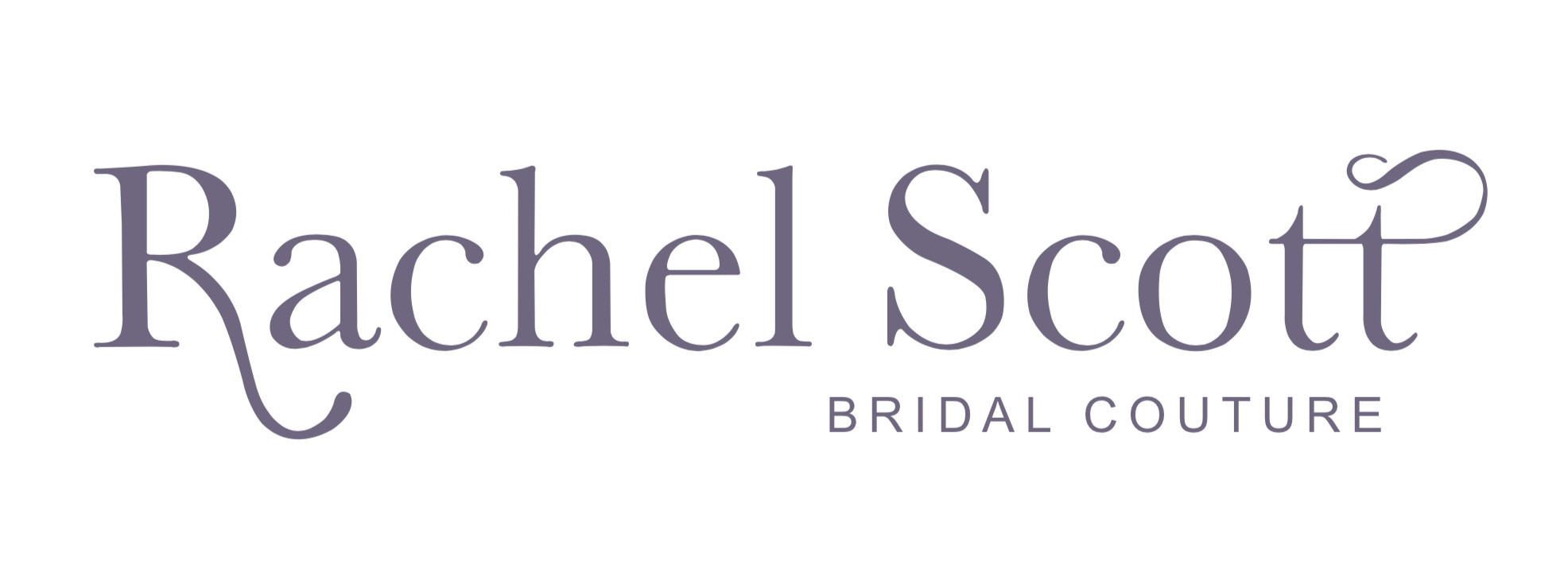 Bridal Couture Logo - Rachel Scott Bridal Couture