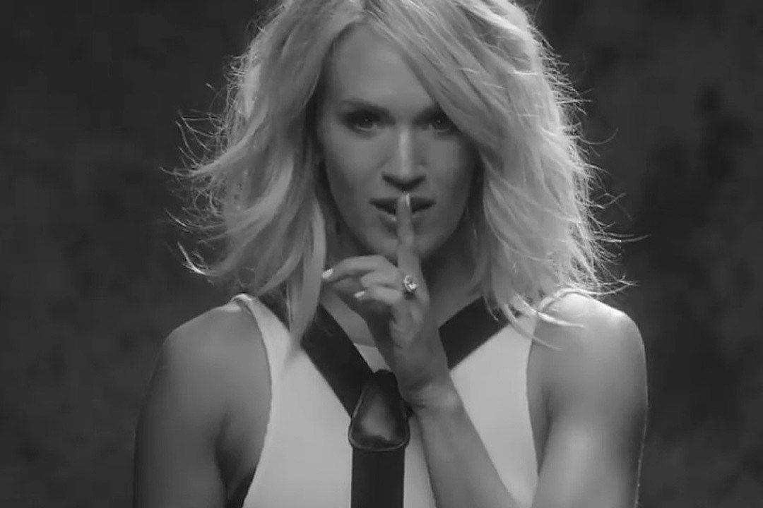 Carrie Underwood Black and White Logo - Carrie Underwood Teases Flashy 'Dirty Laundry' Video