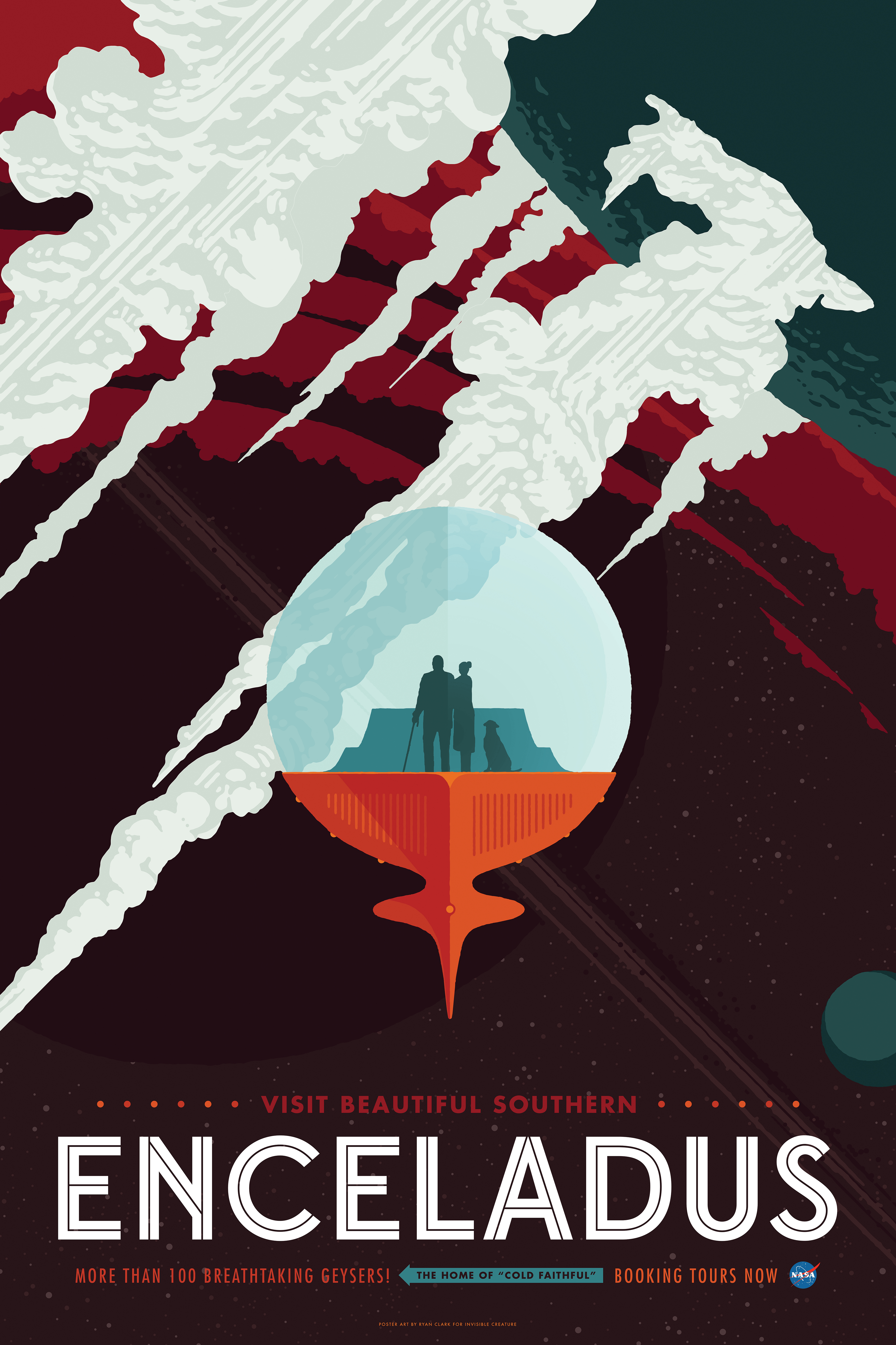 Unfilitered NASA Logo - NASA releases even more of its fantastical space tourism posters ...