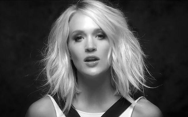 Carrie Underwood Black and White Logo - Carrie Underwood releases Dirty Laundry music video
