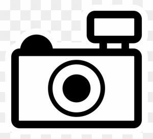 Cute Black and White Camera Logo - Camera Clipart Black And White, Transparent PNG Clipart Image Free