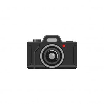 Cute Black and White Camera Logo - Camera Vectors, Photo and PSD files